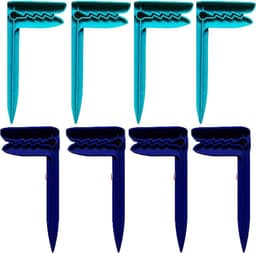 Clips voor Strandhanddoeken - Hemelsblauw - 8 Stuks - Robuuste Kunststof Klemmen - Voor Strand en Picknick — thumbnail 1