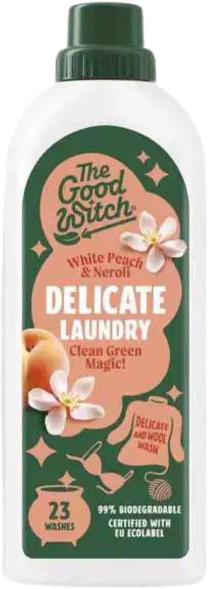 The Good Witch Wasmiddel wol/fijn witte perzik 1 Liter — afbeelding 1