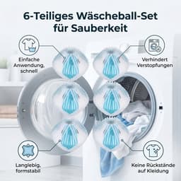 Solidchoice - Herbruikbare Hondenhaar Verwijderbal voor Wasmachine (Set van 6) — thumbnail 4