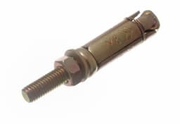 Projecterende Boutankers - Metselwerk Ankers - Zware Bevestiging - Roestbestendig Plating - M8 x 75mm - Geel Verzinkt — thumbnail 1