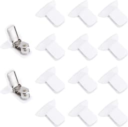 14st Dekbedclips voor Binnen - Snel Dekbedovertrekbevestigingen - Sterke Gevoerde Clips - Quiltclips en Dekbeddrukknopen - Beddengoedaccessoires om te Voorkomen dat het Dekbed Verschuift — thumbnail 1