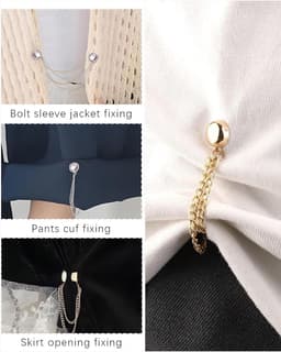 Dailygoods- Wasknijpers Magnetisch - Multifunctionele Kledingclips - Kledingclips voor Hijab - Sterke Magneten - Eenvoudig te Gebruiken - Elegante Look — thumbnail 3