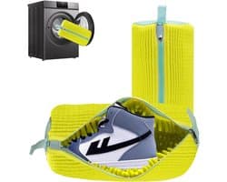 SnelShoppen - 2 Stuks Schoenwaszak - Verbeterde Waszak voor Schoenen - Herbruikbare Waszak voor in de Wasmachine - 360° Reiniging voor Sneakers en Sch
