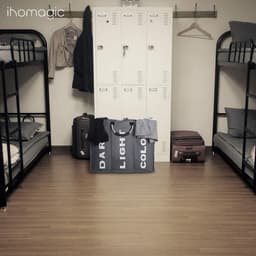 3 Secties Grote Wasmand, Opvouwbare Waszak, Opklapbare Wasmand, Draagbare Opbergtas met Handgrepen, Vuile Kledingzak voor Badkamer, Slaapkamer, 90L, Donkergrijs — thumbnail 3