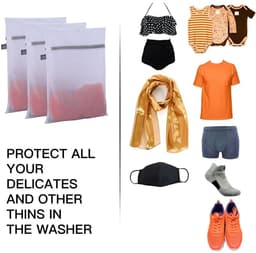 SolidKeus - Kleine Mesh Waszakken voor Delicate Kleding, Set van 3 — thumbnail 5