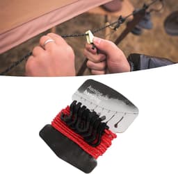 SnelShoppen - Draagbare Waslijn voor Camping, Balkon en Tent - Verstelbare Kledinglijn met Haakjes - Ideaal voor Buiten en Hiking - Compact en Lichtge — thumbnail 5