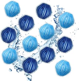Dierenhaarverwijderaar wasmachine - 12 herbruikbare wasballen - effectief tegen pluis en haren - voor schone kleding - SnelShoppen — thumbnail 1
