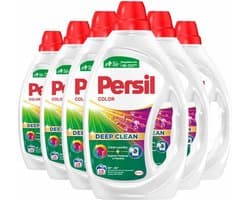 Persil Gel Color - Vloeibaar Wasmiddel - Gekleurde Was - Voordeelverpakking - 6 x 19 Wasbeurten