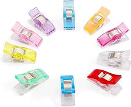 Actie4you® - Stofklemmen - Clips - Naaiclips - Kopspelden vervanger - Naai accesoires - Wonderclips - Naai klemmen - Minikijper - 50 Stuks — thumbnail 1