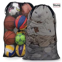 Stunq® Mesh waszak 60x90 cm – extra grote waszak met trekkoord voor wasgoed en sportballen — thumbnail 1