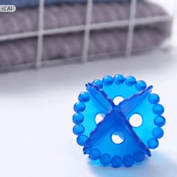 10x Wollen Wasballen voor Donsjassen - Verzachtend & Droogtrommel Geschikt — thumbnail 4