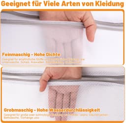 4 Stuks Wasnetten voor Wasmachine met Ritssluiting — thumbnail 2