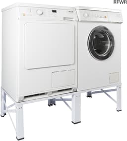 RFWR® Dubbel onderstel voor wasmachine en droger - Verhoging voor optimale werkhoogte — thumbnail 1