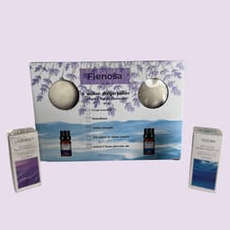 Fienosa Drogerballen met Geur Olie 2 flesjes - 6 stuks - Droger ballen - Wasbollen in Wasdrogers - Droogballen - 6 Stuks met etherische olie- Wasdrogerballen - Energiebesparend - Duurzaam - Herbruikbaar - 100% Nieuw Zeelands Schapenwol — thumbnail 4