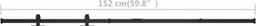 vidaXL - Ophangset - voor - minischuifdeur - 152 - cm - koolstofstaal — thumbnail 5