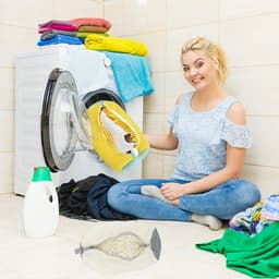 Unyqoos® Set van twee beschermende waszakken voor schoenen met ritssluiting en anti-vervorming — thumbnail 2