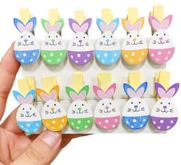 Mini Wasknijpers voor Decoratie - Perfect voor Paasei en Foto's — thumbnail 1