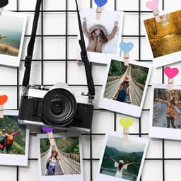 Set van 20 Hartvormige Mini Houten Knijpers met Jute Touw voor Foto's en Decoratie — thumbnail 3