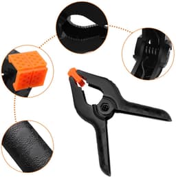 Ibenzoa® Universele Set van 4 Sterke Nylon Veerklemmen voor Creatieve Projecten en Fotografie — thumbnail 2