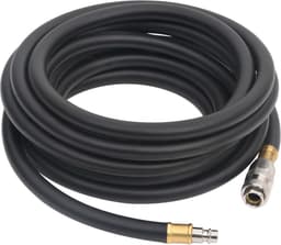 vidaXL - Luchtslang - hybride - 0,6'' - 2 - m - rubber - en - pvc - zwart — thumbnail 2