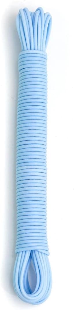 Waslijn Outdoor - Vervangend Koord - Kleding Drogen - Vezelversterkt Plastic - 60ft - Wit — thumbnail 1