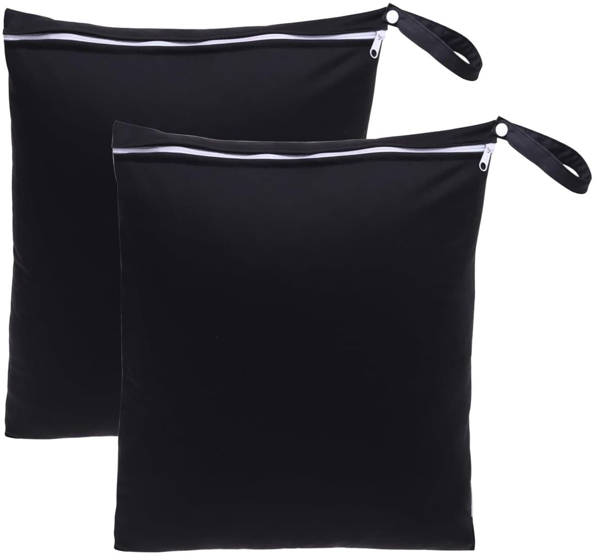 Dailygoods- Waterdichte Zakken - 2 Stuks - 40 x 30 cm - Herbruikbare Zakken - Natte/Droge Voorwerpen - Metalen Ritssluiting - Milieuvriendelijk - Waszak — afbeelding 1