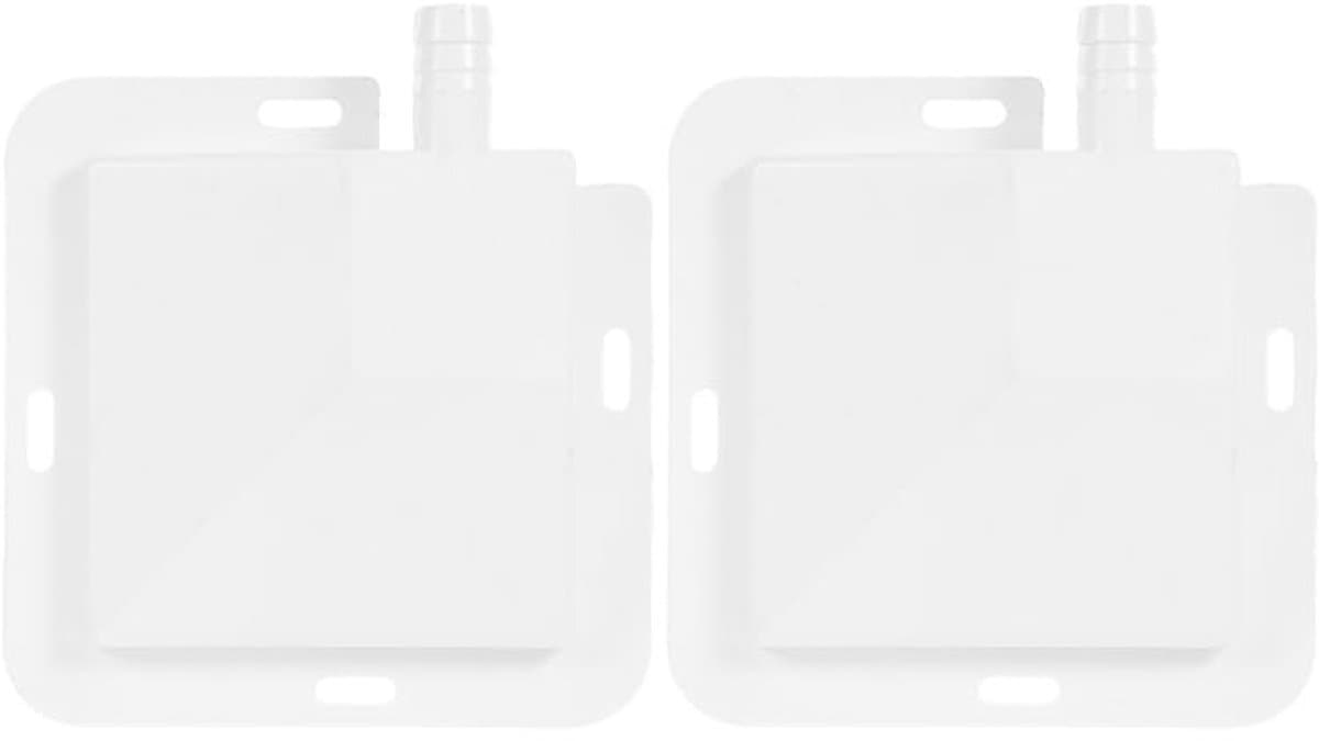 Dailygoods- Opvangbak voor Airconditioning - AC-afvoerbak met Trechterdesign - Wateropvangbak - Condensaatopvangbak - Eenvoudige Installatie - Robuust Kunststof — afbeelding 1