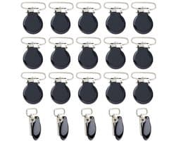 20 stuks ijzeren zware tapijthangclips 3.5x2.8cm zwarte metalen clip voor het ophangen van tapijten wandclips tapijtgrippers zware clips voor tapijt handdoek sjaal