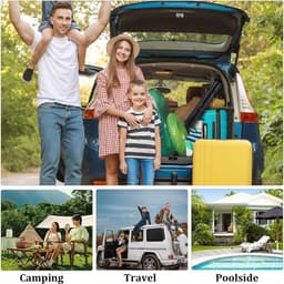 Droogmolen Hoog Klapbaar - Kledingrek Staand - Kleding Drogen Buiten - 6 Uitschuifbare Armen - Tot 20kg - Zwart — thumbnail 5