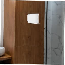 Waslijn Binnen Buiten - Uittrekbaar Koord - Kleding Drogen - Boorvrije Installatie - 5.5 Inch - Wit — thumbnail 2