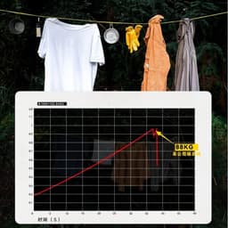 Camping Waslijn - Reis Droogtouw - Kleding Drogen - Verstelbare Lengte - 7 meter - Zwart — thumbnail 3