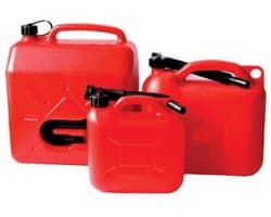 Krysiak KAN05 - Kunststof Brandstofkan - 5L - Met Lejek - HDPE