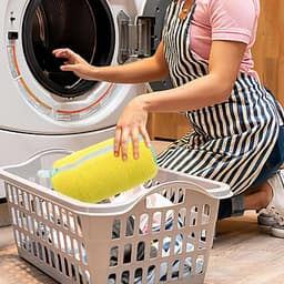 Waszak voor schoenen - 2 stuks, ideaal voor in de wasmachine, geschikt voor diverse maten en vormen, beschermt schoenen tijdens het wassen — thumbnail 3