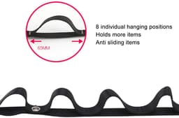 Dailygoods- Opbergriem Verstelbaar - Draagbare Waslijn - Nylon Touw - Camping Gear - Sterk Draagvermogen - Eenvoudig Ontwerp — thumbnail 2