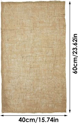 Jute Zak - Aardappelzak Opbergzak - Outdoor Spel Activiteit - Versterkte Zijkanten - 50x80 CM - Meerkleurig — thumbnail 5