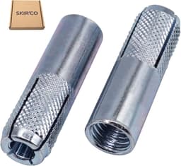 Ankers M10 - Wandpluggen Beton - Bevestigen Materialen - Gegalvaniseerd Staal - M10 x 40mm - Zilverkleurig — thumbnail 4