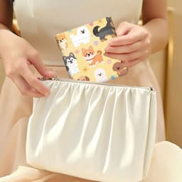4 Stuks Knijp Coin Purse voor Huisdieren, Schattige Katten en Honden, Ideaal voor Sleutels en Muntjes — thumbnail 2