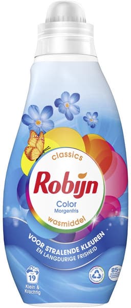 Robijn Klein & Krachtig Classics Color Morgenfris Vloeibaar Wasmiddel 19 wasbeurten — thumbnail 1