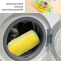Set van 2 Waszakken voor Schoenen met Rits, Herbruikbaar voor Sport- en Linnen Schoenen, Ideaal voor de Wasmachine — thumbnail 5