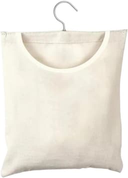 Wasknijpertas Organizer - Kledinghanger Tas - Wasknijpers Opbergen - Waterdicht en Slijtvast - 28x32cm - Beige — thumbnail 1