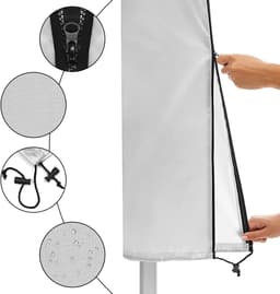 Beschermhoes voor Droogmolen 16 × 16 × 180 cm - Oxford Stof, Waterdicht en Stofdicht voor Kledingbescherming — thumbnail 3