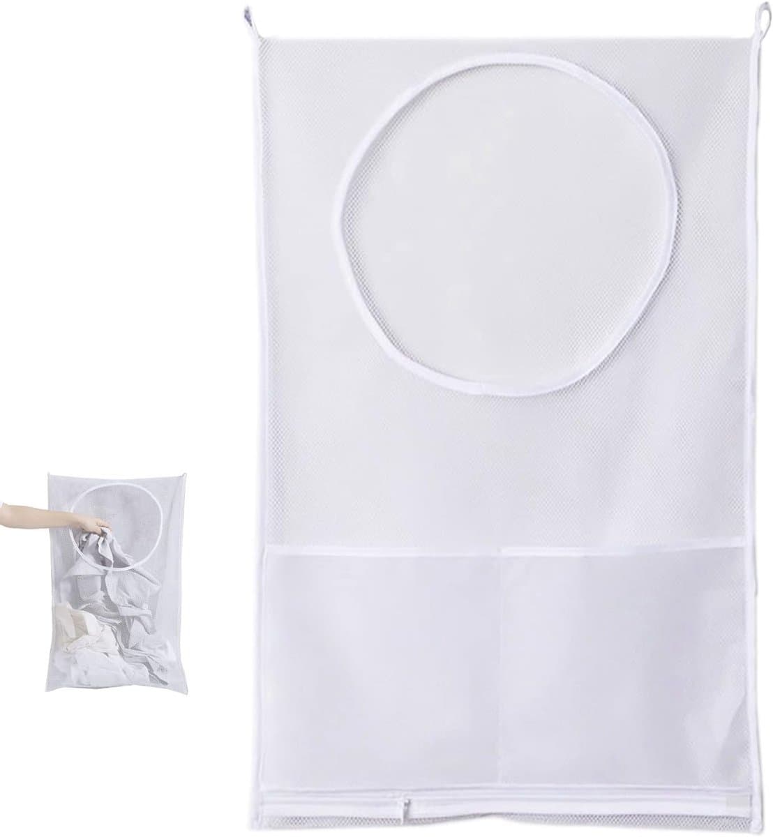 Hanging Laundry Basket voor Efficiënte Wasorganisatie, Ideaal voor Badkamer en Slaapkamer, Ruimtebesparend en Handig — afbeelding 1