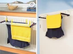 JGS ® Handige Droogrek voor Deur en Radiator Gebruik — thumbnail 2