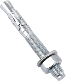 Heavy-duty pluggen - Industriële boutankers - Gebouwstructuur bevestigen - Duurzaam verzinkt - M12x100 mm — thumbnail 1