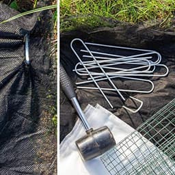 Grondankers van gecoat staal - Sterke en duurzame haringen voor tuin en camping — thumbnail 5
