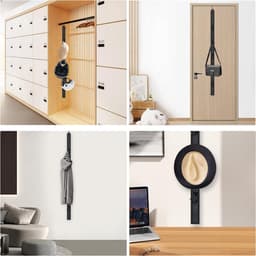 Droogrek voor hockeyuitrusting met 5 haken - Draagbare kleerhanger voor hockey - Thuis, camping en outdoor gebruik — thumbnail 2