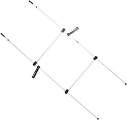 Telescopische stang voor kledingkast - multifunctioneel en verstelbaar - geschikt voor slaapkamer en woonkamer - uitschuifbaar van 80 tot 139 cm. — thumbnail 5
