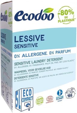 Ecodoo Hypoallergeen Vloeibaar Wasmiddel 5L Grootverpakking — thumbnail 2