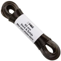 Extra sterke waslijn - 50 meter lange PVC wasdraad met stalen kern - Drooglijn voor buiten - Ø 4 mm — thumbnail 1