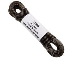Extra sterke waslijn - 50 meter lange PVC wasdraad met stalen kern - Drooglijn voor buiten - Ø 4 mm
